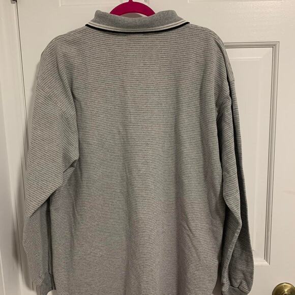 Vintage Disney Mickey Mouse Embroidered Logo Long Sleeve Polo Shirt size XL - Picture 7 of 8